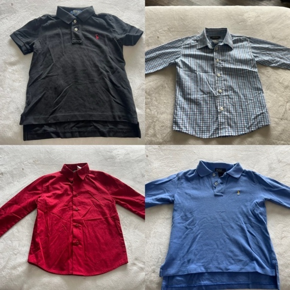 Boys dressy shirts bundle sz 5 boys